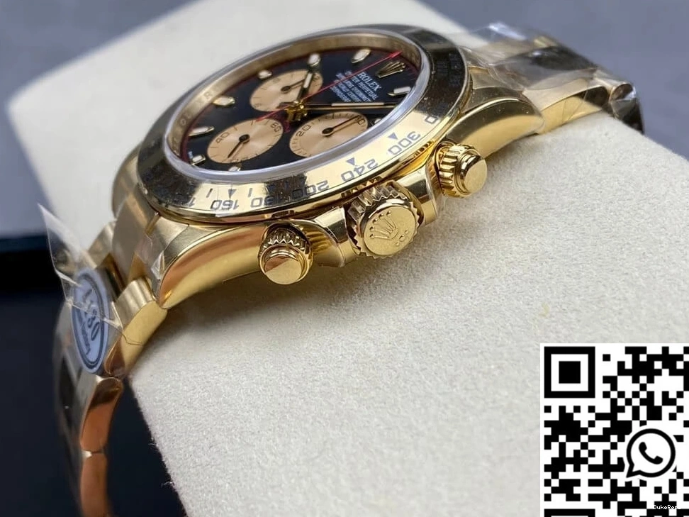 Gold M116508-0009 Clean Rolex Daytona Factory Yellow Cosmograph 1130